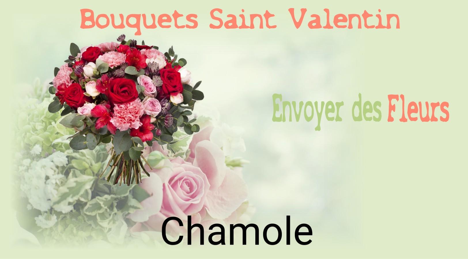 Roses de Saint-Valentin livrées à Chamole